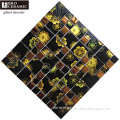 Ebro Mosaic Factory Gold Color Glass Mosaic Tile for Building Materials